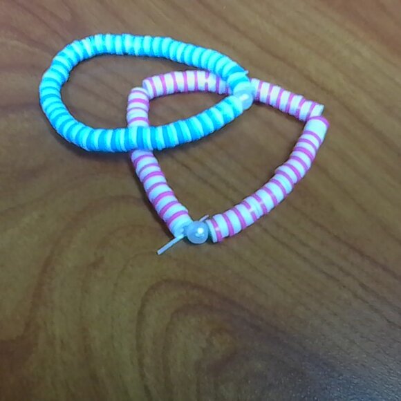 Pink and Blue Ombre Bestie Bundle with Pearl - Picture 1 of 5